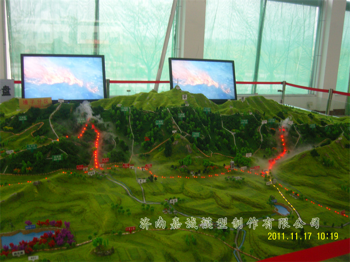 蒙阴森林防火沙盘